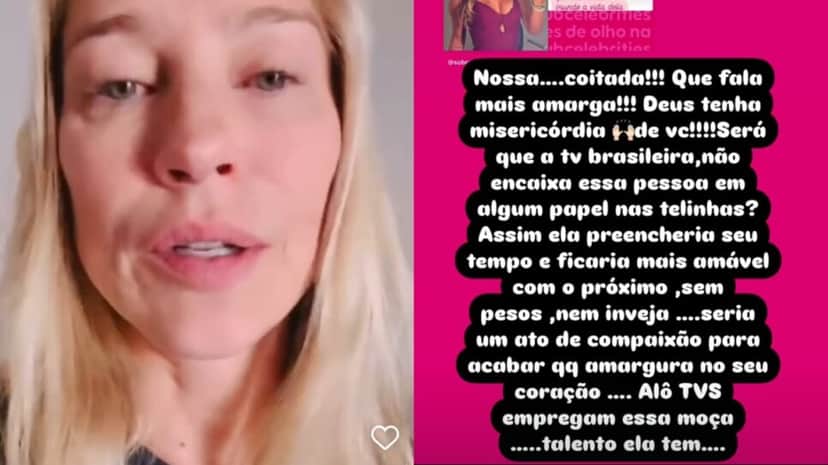 Poliana Rocha ironiza estrela da TV em críticas feitas à nora (Fotos: Instagram/ Montagem) Poliana Rocha ironiza estrela da TV em críticas feitas à nora (Fotos: Instagram/ Montagem)