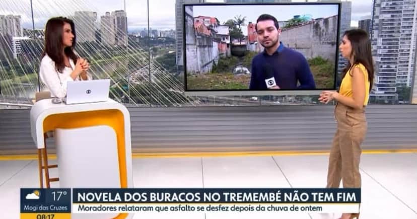 Sabina Simonato diz o que pensa ao vivo na Globo (Foto: reprodução/Montagem TV Foco) Sabina Simonato diz o que pensa ao vivo na Globo (Foto: reprodução/Montagem TV Foco)