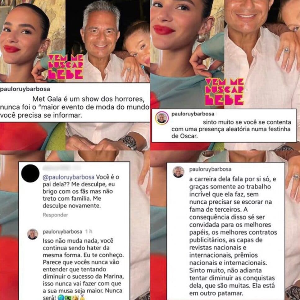 Os prints que viralizaram (Foto: Reprodução/ Vem Me Buscar Hebe, Instagram) Os prints que viralizaram (Foto: Reprodução/ Vem Me Buscar Hebe, Instagram)