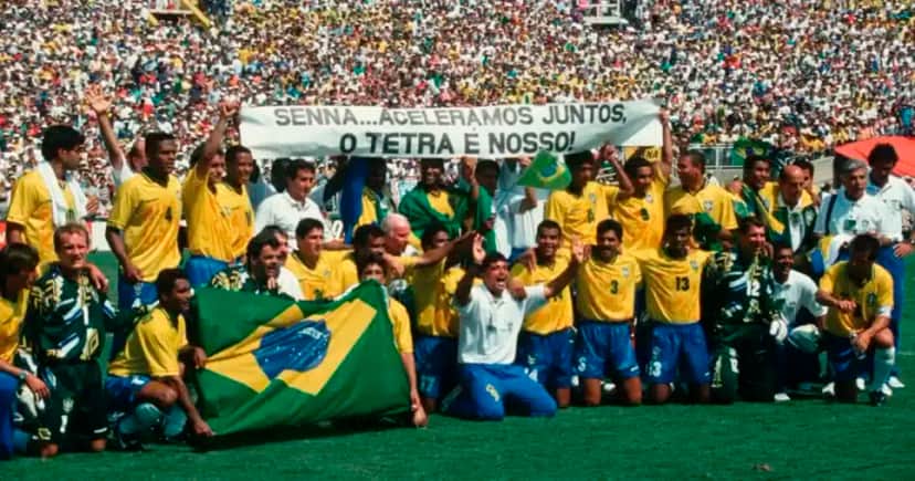 Copa do Mundo de 1994 Jogadores do Brasil (Foto: Reprodução) Copa do Mundo de 1994 Jogadores do Brasil (Foto: Reprodução)