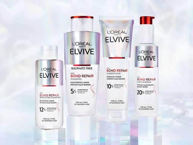 Kit L’Oréal Paris Elseve Bond Repair, com Shampoo, Condicionador e Pré-Shampoo - Foto Internet Kit L’Oréal Paris Elseve Bond Repair, com Shampoo, Condicionador e Pré-Shampoo - Foto Internet