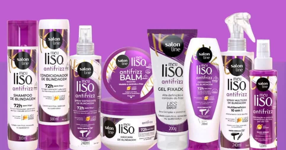 Kit Meu Liso Antifrizz da Salon Line (Foto: Reprodução) Kit Meu Liso Antifrizz da Salon Line (Foto: Reprodução)