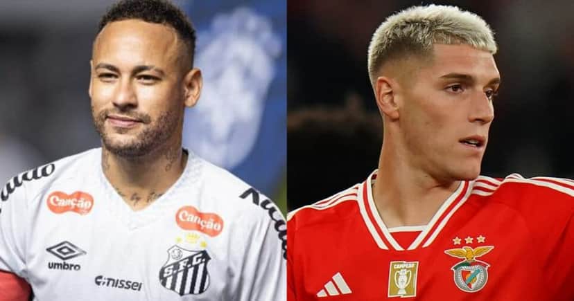 Rollheiser e Neymar (Foto: Reprodução/Montagem TV Foco) Rollheiser e Neymar (Foto: Reprodução/Montagem TV Foco)