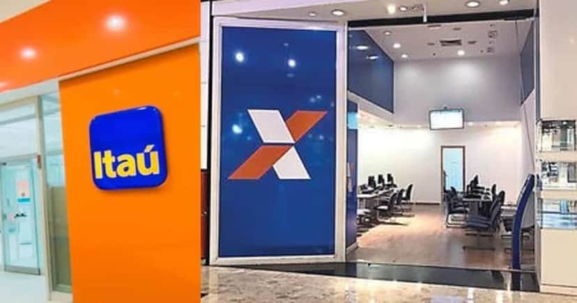 Grand Shopping Fortaleza conta com uma agência do Itaú e outra da CAIXA (Foto Reprodução/Montagem/Facebook) Grand Shopping Fortaleza conta com uma agência do Itaú e outra da CAIXA (Foto Reprodução/Montagem/Facebook)