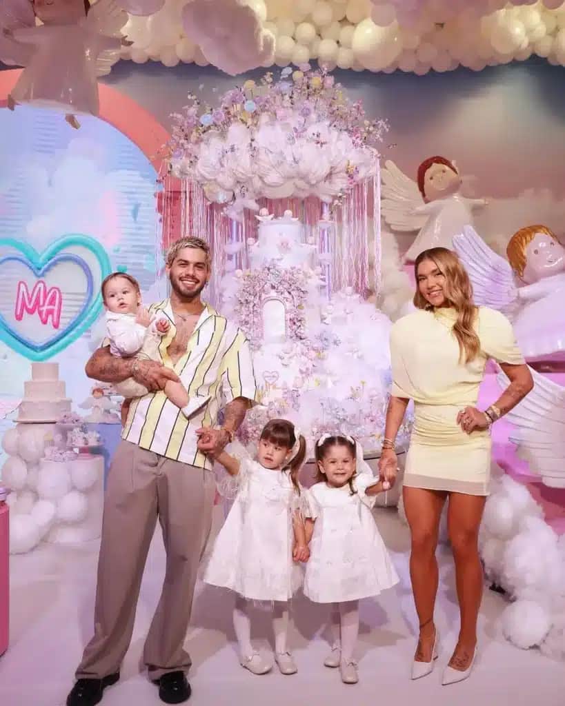 Zé Felipe, Virgínia Fonseca e os filhos (Foto: Reprodução/ Instagram) Zé Felipe, Virgínia Fonseca e os filhos (Foto: Reprodução/ Instagram)