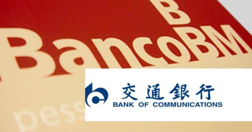 Bank of Communications, um dos maiores bancos da China, comprou o Banco BBM. Bank of Communications, um dos maiores bancos da China, comprou o Banco BBM.