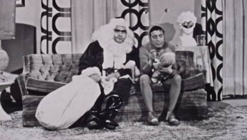 Os comediantes em cena do episódio da Festa a Fantasia, do Chapolin Colorado (Foto: Reprodução/ Chespirito.org) Os comediantes em cena do episódio da Festa a Fantasia, do Chapolin Colorado (Foto: Reprodução/ Chespirito.org)