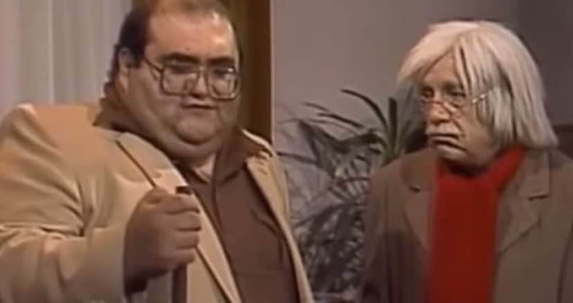 Atores em cena de mais um quadro do terrível Dr. Chapatin, a década de 1980 (Foto: Reprodução/ Internet) Atores em cena de mais um quadro do terrível Dr. Chapatin, a década de 1980 (Foto: Reprodução/ Internet)