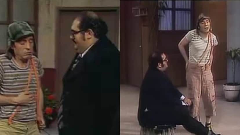 Chaves envia mensagem arrepiante ao Sr. Barriga através de psicografia (Foto: Reprodução/ Internet/ Montagem) Chaves envia mensagem arrepiante ao Sr. Barriga através de psicografia (Foto: Reprodução/ Internet/ Montagem)