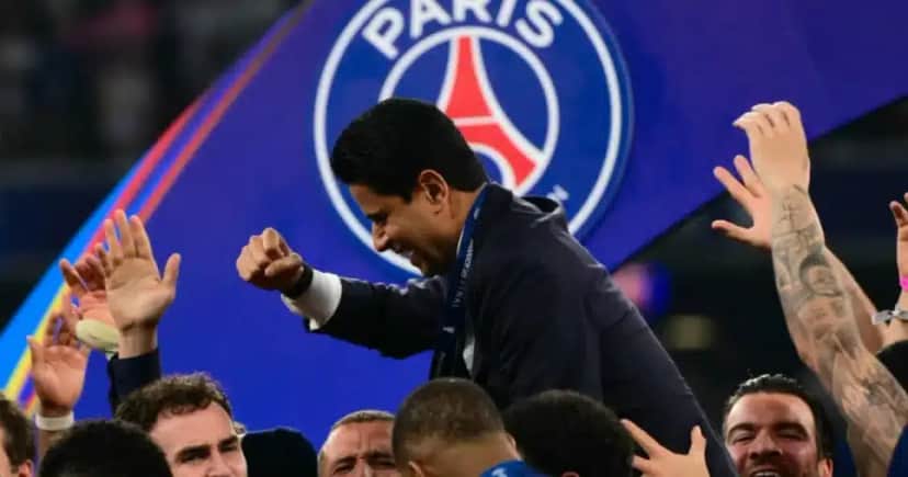 Nasser Al-Khelaifi, dono do PSG - Foto: MARCO BERTORELLO | AFP Nasser Al-Khelaifi, dono do PSG - Foto: MARCO BERTORELLO | AFP
