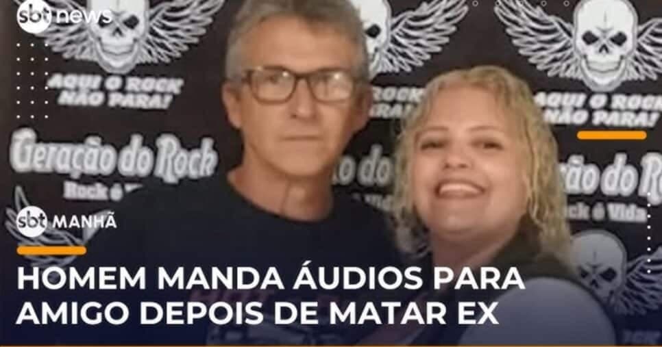 Homem mata ex-mulher e comete suicídio em seguida - Foto: SBT Homem mata ex-mulher e comete suicídio em seguida - Foto: SBT