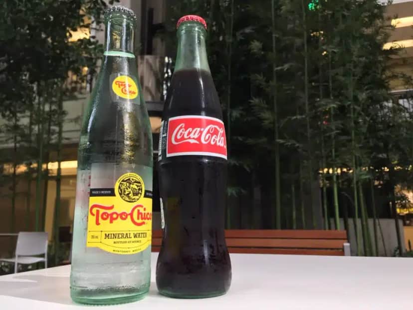 Topo Chico foi comprada pela Coca-Cola (Foto Reprodução/Internet) Topo Chico foi comprada pela Coca-Cola (Foto Reprodução/Internet)