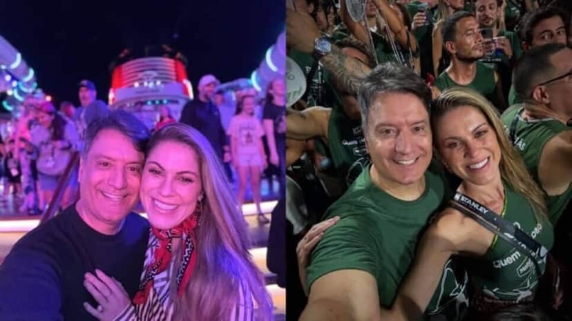 Jacqueline Brazil namora Luiz Carlos Jr. (Fotos: Reprodução/ Instagram) Jacqueline Brazil namora Luiz Carlos Jr. (Fotos: Reprodução/ Instagram)