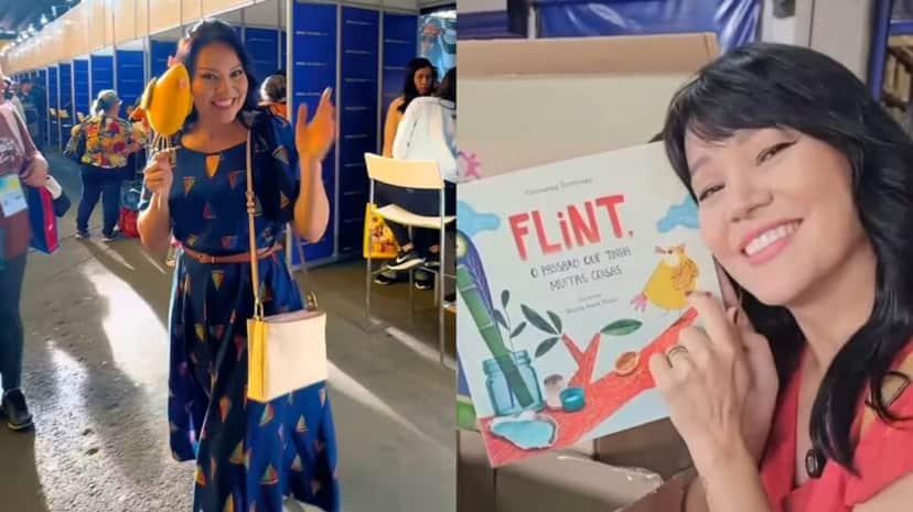 Agora ela é autora de livros dedicado a temática infantil (Foto: Reprodução/ Instagram/ Montagem TV Foco) Agora ela é autora de livros dedicado a temática infantil (Foto: Reprodução/ Instagram/ Montagem TV Foco)