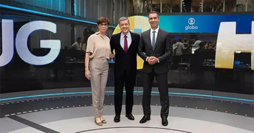 Principais estrelas do jornalismo da TV Globo (Foto: Reprodução/ Divulgação) Principais estrelas do jornalismo da TV Globo (Foto: Reprodução/ Divulgação)