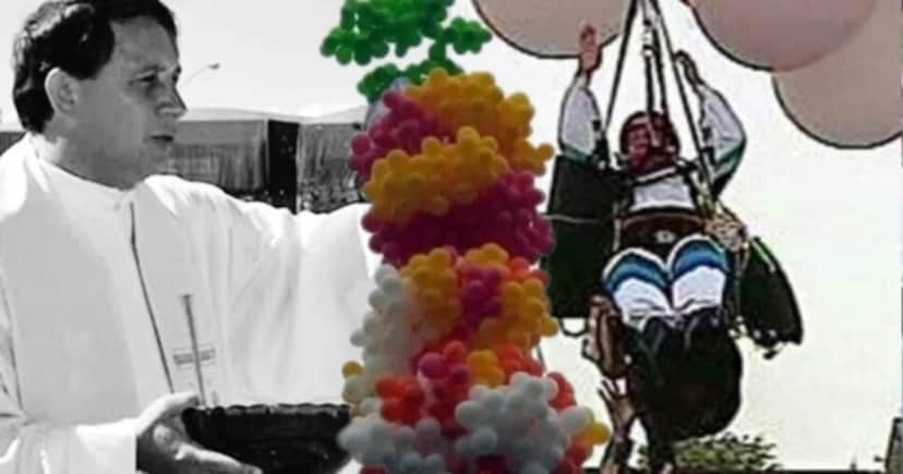 Carta psicografada do Padre do Balão revela o que realmente aconteceu com ele (Foto: Reprodução/ Internet/ Montagem) Carta psicografada do Padre do Balão revela o que realmente aconteceu com ele (Foto: Reprodução/ Internet/ Montagem)