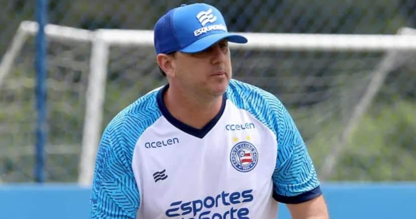SAF do Bahia ciente: Rogério Ceni assina por 2 anos com Tricolor (Foto: Felipe Oliveira / EC Bahia) SAF do Bahia ciente: Rogério Ceni assina por 2 anos com Tricolor (Foto: Felipe Oliveira / EC Bahia)