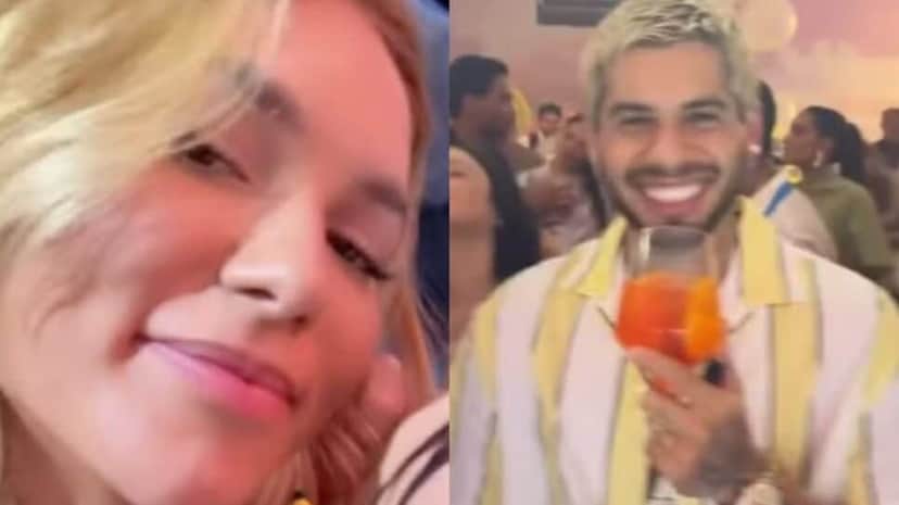 Virgina filma reação de Zé Felipe na festa da filha diante de trecho de música com declaração (Foto: Reprodução/ Instagram/ Montagem) Virgina filma reação de Zé Felipe na festa da filha diante de trecho de música com declaração (Foto: Reprodução/ Instagram/ Montagem)