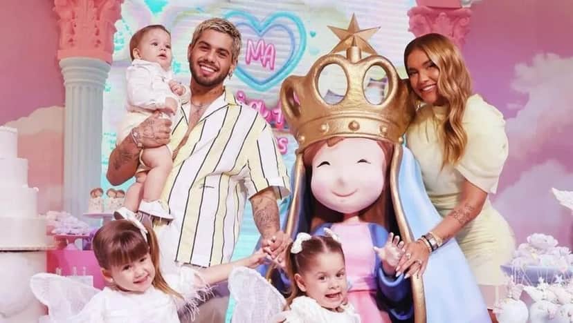 O ex-casal de famosos e seus três herdeiros (Foto: Reprodução/ Instagram/ Montagem) O ex-casal de famosos e seus três herdeiros (Foto: Reprodução/ Instagram/ Montagem)