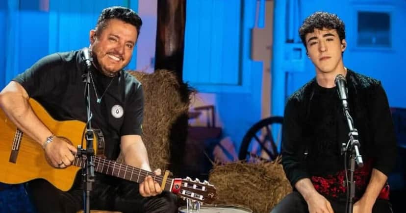 O cantor sertanejo da dupla com Marrone, Bruno ao lado do filho Enzo (Foto: Reprodução/Instagram) O cantor sertanejo da dupla com Marrone, Bruno ao lado do filho Enzo (Foto: Reprodução/Instagram)