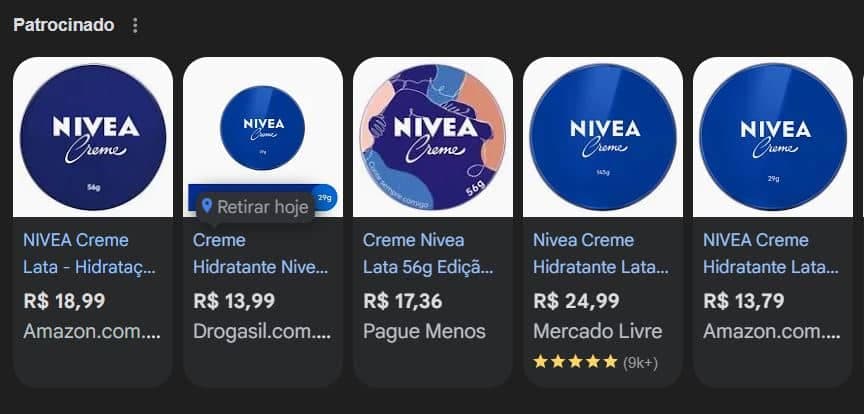 Nivea Creme pode ser comprado por menos de R$20 Nivea Creme pode ser comprado por menos de R$20