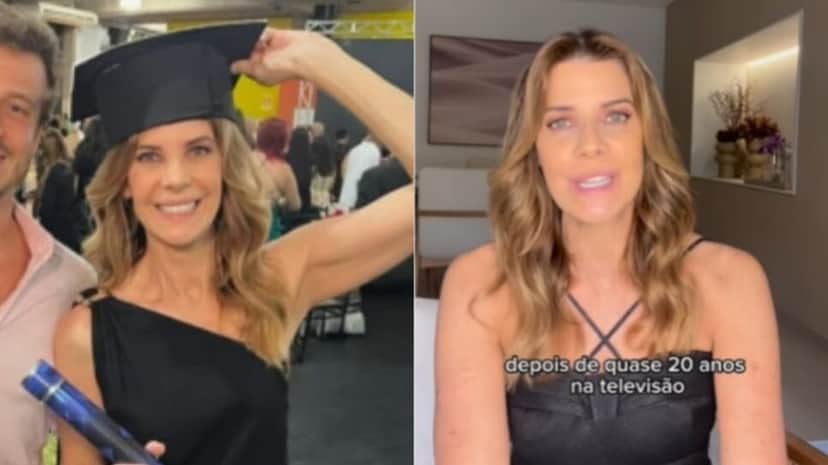 A ex-apresentadora se formou em psicologia aos 59 anos e expôs etarismo (Foto: Reprodução/ Instagram/ Montagem) A ex-apresentadora se formou em psicologia aos 59 anos e expôs etarismo (Foto: Reprodução/ Instagram/ Montagem)