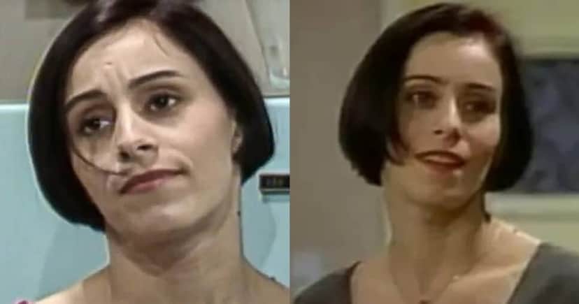 Keila vez sucesso em A Viagem da TV Globo (Foto: Reprodução/Montagem TV Foco) Keila vez sucesso em A Viagem da TV Globo (Foto: Reprodução/Montagem TV Foco)