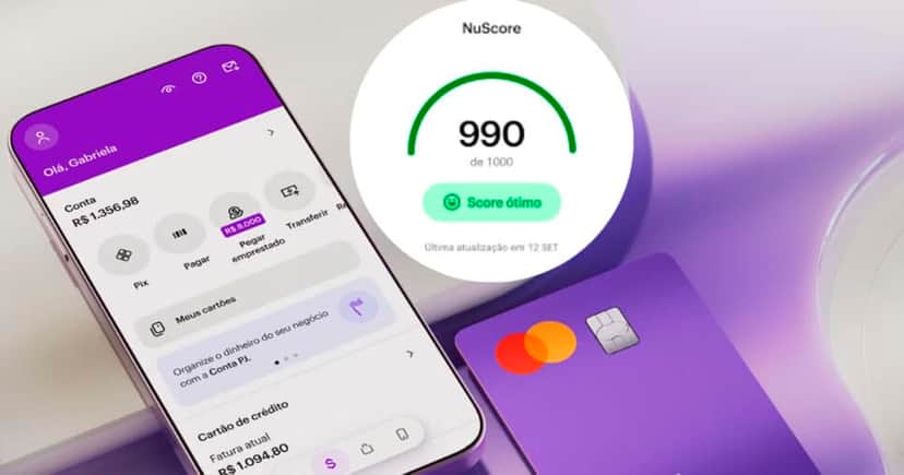 NuScore - Nubank (Foto: Reprodução) NuScore - Nubank (Foto: Reprodução)