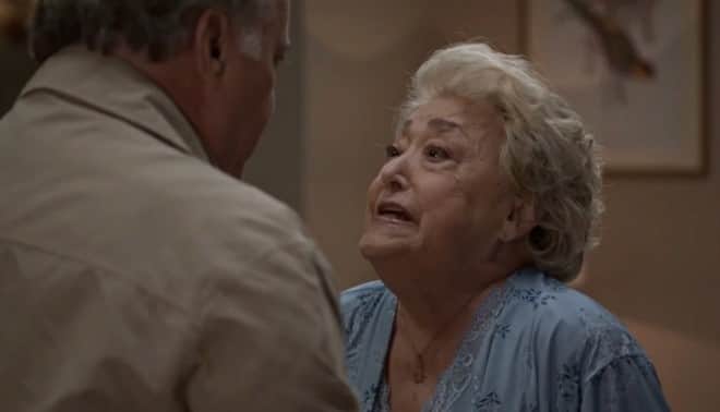 Abel e Rosa em Dona de Mim (Foto: Reprodução / Globo) Abel e Rosa em Dona de Mim (Foto: Reprodução / Globo)