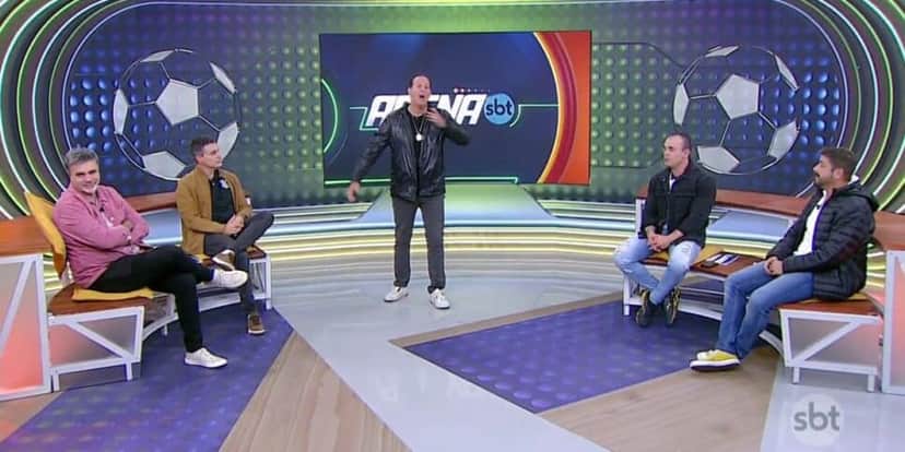Armando Mendonça esteve no Arena SBT (Reprodução: SBT) Armando Mendonça esteve no Arena SBT (Reprodução: SBT)