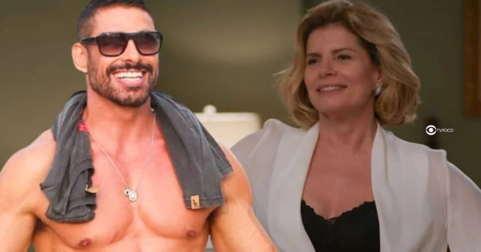 César e Odete em Êta Mundo Melhor! (Foto: Reprodução / Globo / Montagem TV Foco) César e Odete em Êta Mundo Melhor! (Foto: Reprodução / Globo / Montagem TV Foco)