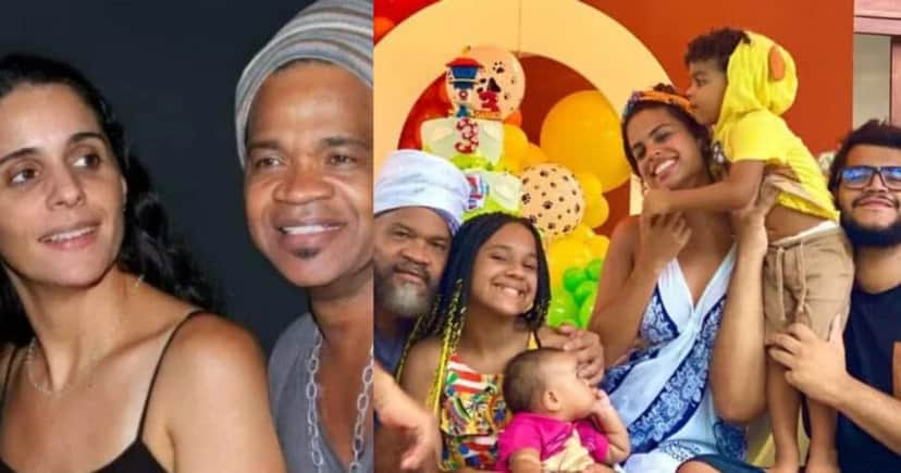 Helena Buarque e Carlinhos Brown (Foto: Reprodução/Montagem TV Foco) Helena Buarque e Carlinhos Brown (Foto: Reprodução/Montagem TV Foco)