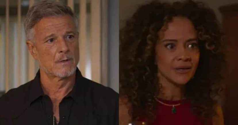 Jaques e Tânia em Dona de Mim - (Montagem / TV FOCO) Jaques e Tânia em Dona de Mim - (Montagem / TV FOCO)