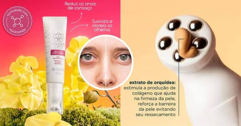 L’Occitane au Brésil – Roll‑On Olhos Orquídea (Foto Reprodução/Montagem/Lennita/Tv Foco/Site oficial/Canva) L’Occitane au Brésil – Roll‑On Olhos Orquídea (Foto Reprodução/Montagem/Lennita/Tv Foco/Site oficial/Canva)
