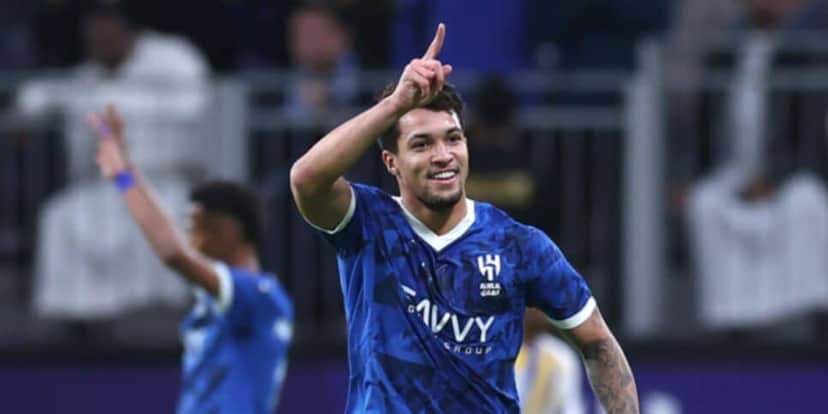 Marcos Leonardo atualmente defende o Al-Hilal (Reprodução: Divulgação) Marcos Leonardo atualmente defende o Al-Hilal (Reprodução: Divulgação)