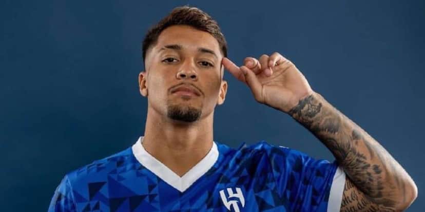 Marcos Leonardo quer voltar a defender a camisa do Santos (Reprodução: Al-Hilal) Marcos Leonardo quer voltar a defender a camisa do Santos (Reprodução: Al-Hilal)