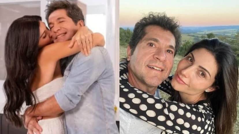 Dançarina Aline de Pádua é esposa do sertanejo e celebra 15 anos de união (Foto: Reprodução/ Instagram/ Montagem) Dançarina Aline de Pádua é esposa do sertanejo e celebra 15 anos de união (Foto: Reprodução/ Instagram/ Montagem)