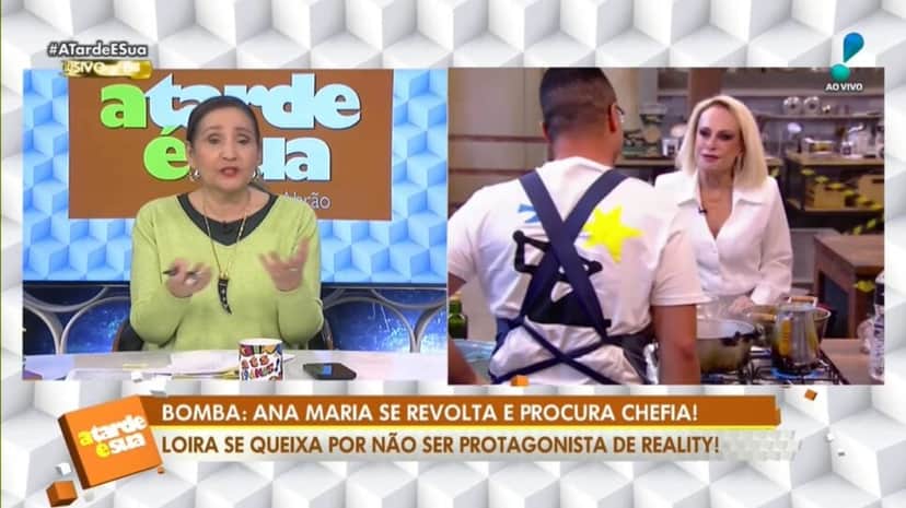 Sonia Abrão detona edição do "Chef de Alto Nível" por não ter explorado choro e protagonismo de Ana Maria Braga (Foto: Reprodução/ RedeTV!/ YouTube) Sonia Abrão detona edição do "Chef de Alto Nível" por não ter explorado choro e protagonismo de Ana Maria Braga (Foto: Reprodução/ RedeTV!/ YouTube)