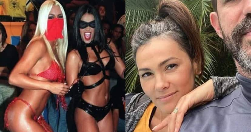 Eterna Tiazinha vive assim (Foto: Reprodução/ Band/ Instagram/ Montagem) Eterna Tiazinha vive assim (Foto: Reprodução/ Band/ Instagram/ Montagem)