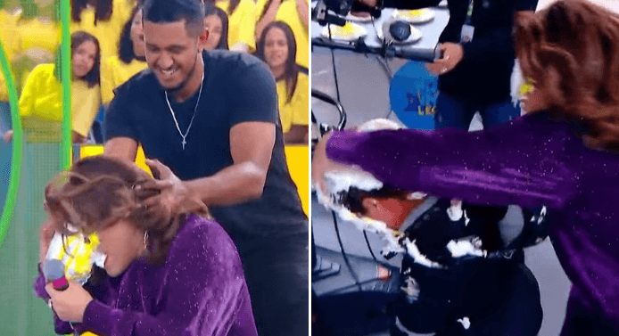 Narcisa leva na cara no SBT e Portiolli fica aos berros Narcisa leva na cara no SBT e Portiolli fica aos berros