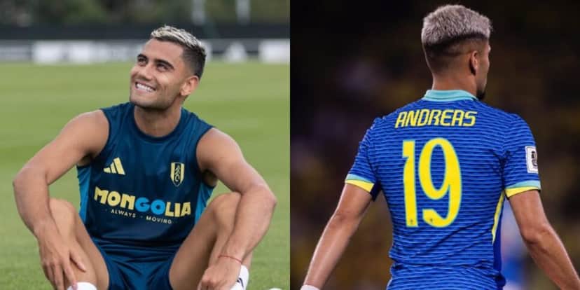 Andreas Pereira está em último ano de contrato no Fulham (Reprodução: Instagram) Andreas Pereira está em último ano de contrato no Fulham (Reprodução: Instagram)