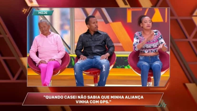 Mulher surtou no "Casos de Família" e choca com ameaça (Foto: Reprodução/ SBT) Mulher surtou no "Casos de Família" e choca com ameaça (Foto: Reprodução/ SBT)