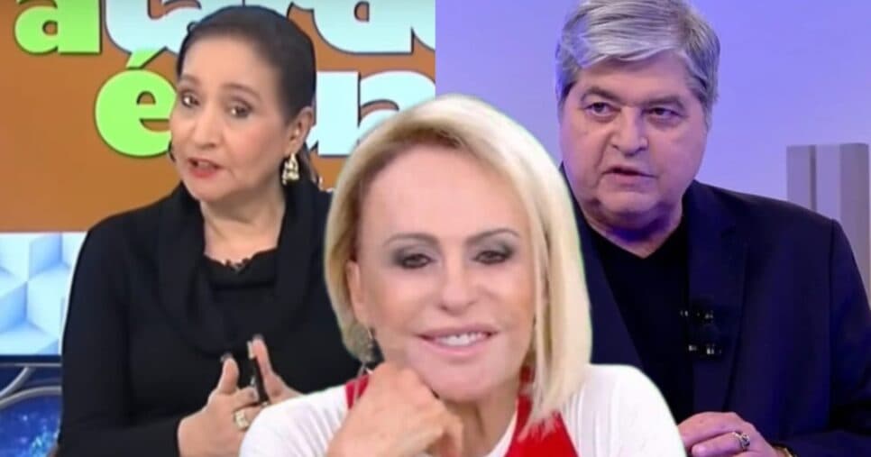 Datena surpreende Sonia Abrão ao assumir o que viveu com Ana Maria: "Tinha que falar"