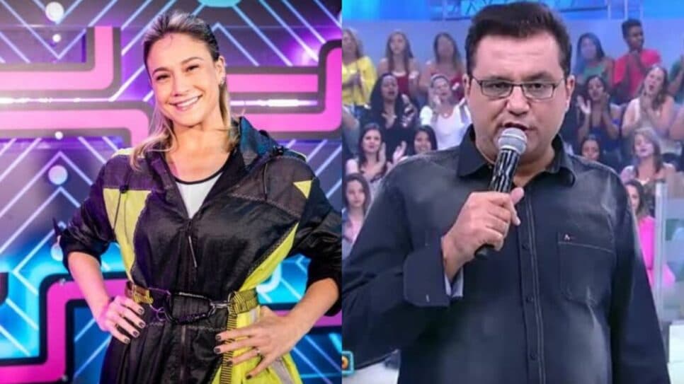 Fernanda Gentil do "Zig Zag Arena" (Globo) e Geraldo Luís, ex-Record, em tempos de "Domingo Show" (Foto: Reprodução/ Globo, Record, Divukgação/ Montagem) Fernanda Gentil do "Zig Zag Arena" (Globo) e Geraldo Luís, ex-Record, em tempos de "Domingo Show" (Foto: Reprodução/ Globo, Record, Divukgação/ Montagem)