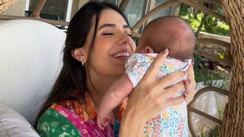 Luan Santana e a filha Serena - Foto: Internet Luan Santana e a filha Serena - Foto: Internet