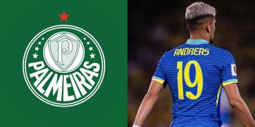 Andreas Pereira comunica sobre chegada ao Palmeiras (Reprodução: Instagram) Andreas Pereira comunica sobre chegada ao Palmeiras (Reprodução: Instagram)