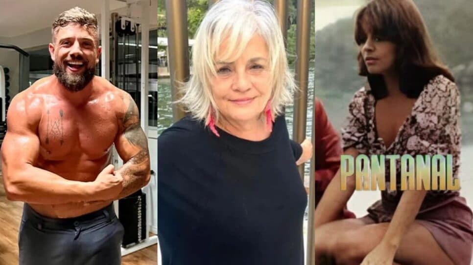 Rafael Cardoso é processado pela atriz Kátia D'Angelo, a Generosa de "Pantanal" (Foto: Reprodução/ Instagram/ Internet/ Montagem) Rafael Cardoso é processado pela atriz Kátia D'Angelo, a Generosa de "Pantanal" (Foto: Reprodução/ Instagram/ Internet/ Montagem)