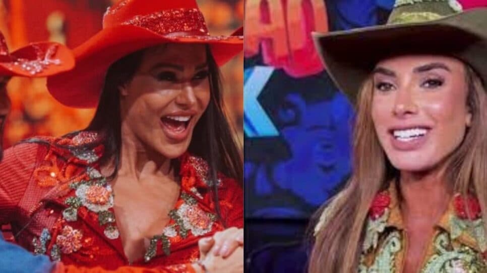 Gracyanne Barbosa e Nicole Bahls teriam atrito em bastidores de Huck (Foto: Reprodução/ Globo/ Montagem) Gracyanne Barbosa e Nicole Bahls teriam atrito em bastidores de Huck (Foto: Reprodução/ Globo/ Montagem)