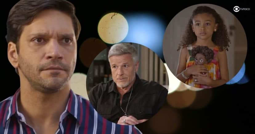 Vanderson, Jaques e Sofia em Dona de Mim (Foto: Reprodução / Globo / Montagem TV Foco) Vanderson, Jaques e Sofia em Dona de Mim (Foto: Reprodução / Globo / Montagem TV Foco)
