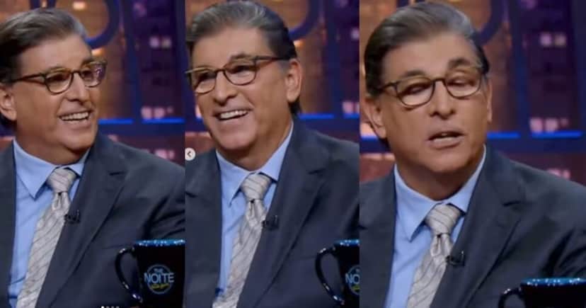 Carlos Nascimento concedeu uma entrevista ao The Noite, do Danilo Gentilli no SBT, em fevereiro de 2025 Carlos Nascimento concedeu uma entrevista ao The Noite, do Danilo Gentilli no SBT, em fevereiro de 2025